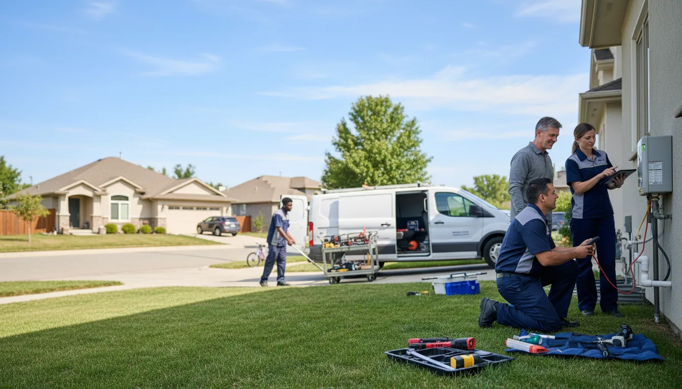 Tankless water heater service in Beaman, IA